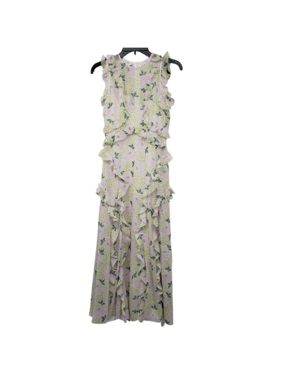 Ted Baker Calinia Sleeveless Waterfall Dress Midi Maxi Wedding Guest - Picture 4 of 15